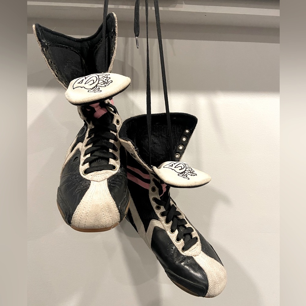 Frontline dance- Hip Hop leather Dance shoes